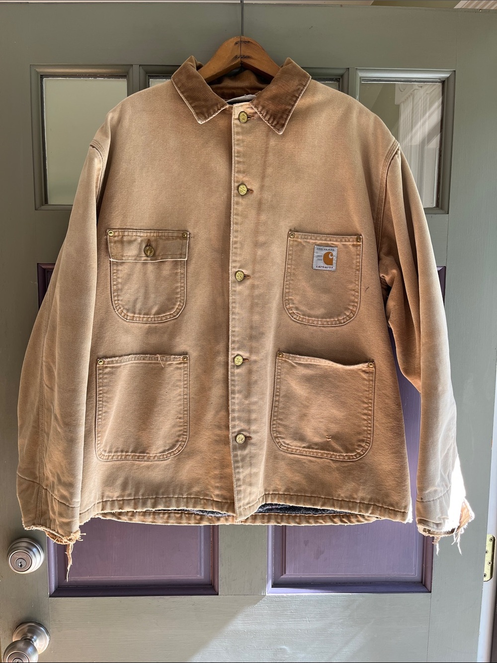 Vintage 1989 Centennial Carhartt Blanket Jacket